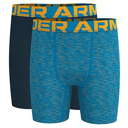Image of Under Armour Big Boys' 2 Pack Performance Boxer Briefs