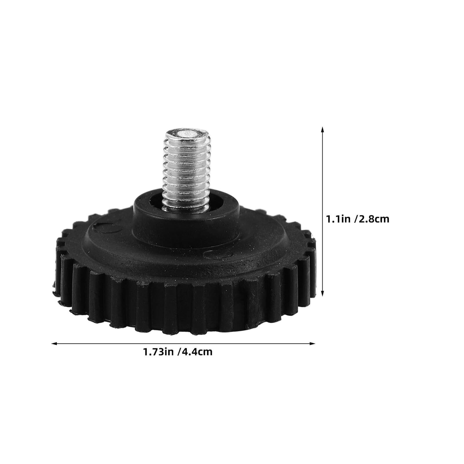 Pieds de Support en Caoutchouc pour Balance 60-200 Kg Lot de 8 Coussinets Réglables Stables pour Balances Commerciales Remplacement des Pieds Cuisine et Bijoutier