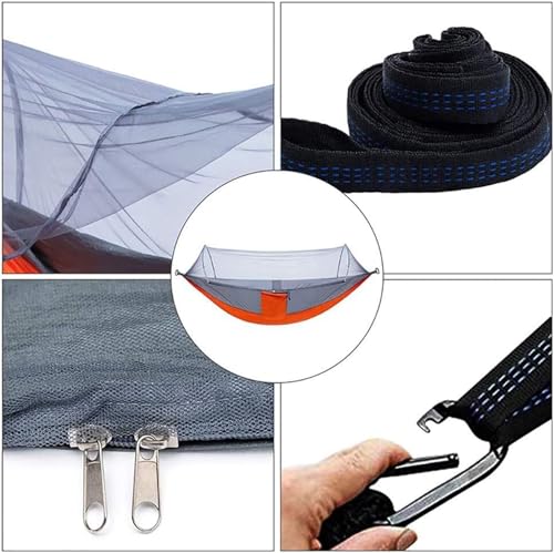 Hamac de camping de voyage compact contre les moustiques - 4