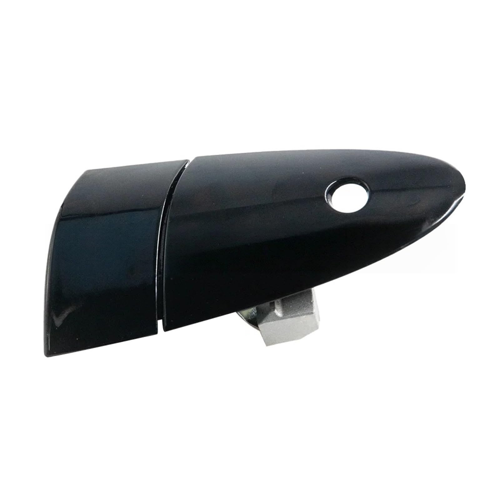 Jeiuvrao Red/Black/White Car Exterior Door Handle Left Right with/Without Key Hole(Black with Hold L)