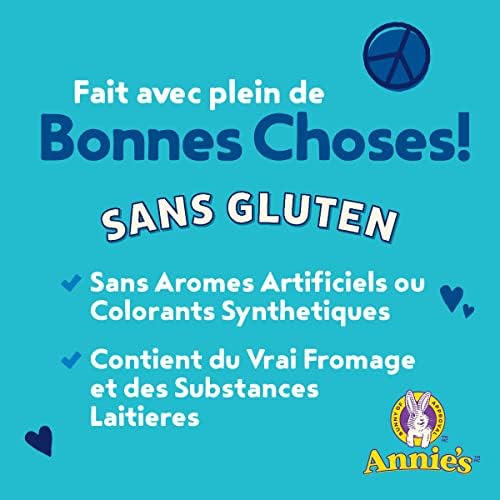 ANNIE'S - MACARONI AND CHEESE Gluten Free Rice Pasta and White Cheddar, No Artificial Flavours or Synthetic Colours, Contains Real Cheese and Milk Ingredients — view 3