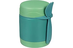 Pawtong 10oz Kid Thermos, Stainless Steel Insulated Food Jar