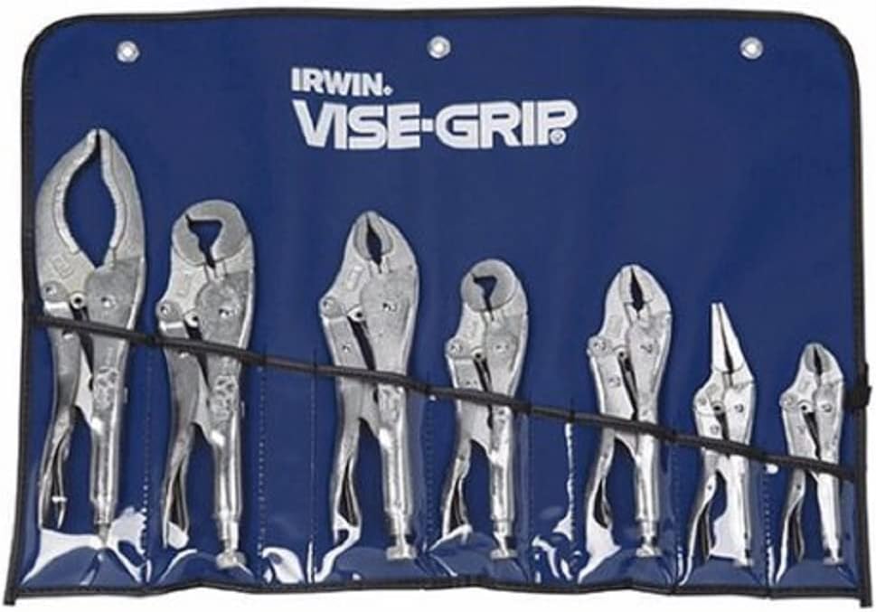 Herramientas Irwin ViseGrip bloqueo alicates, Original, Kit de 7 piezas, con bolsa (757kb