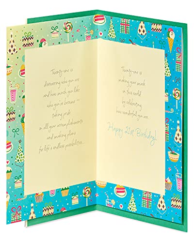 American-Greetings-21st-Birthday-Card-Being-Young