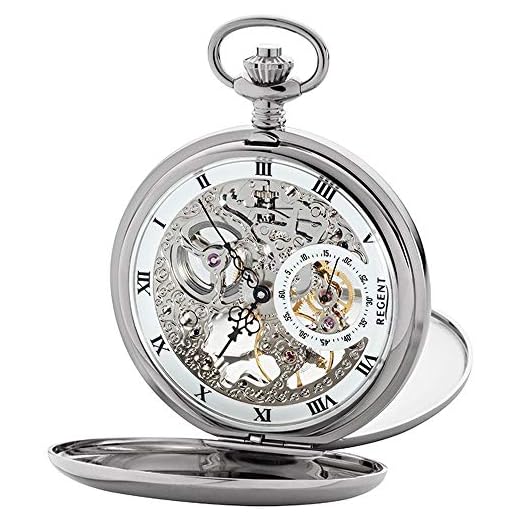 Regent Unisex-Armbanduhr Silber