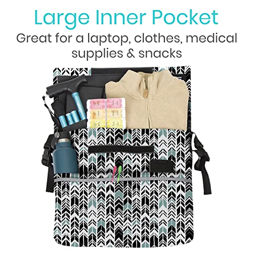 image for Vive XL Wheelchair Bag - Waterproof, Scratch-Resistant, Double-Stitche