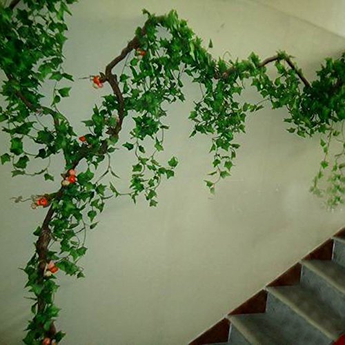 Houda Piante sospese artificiali, 25 metri, edera