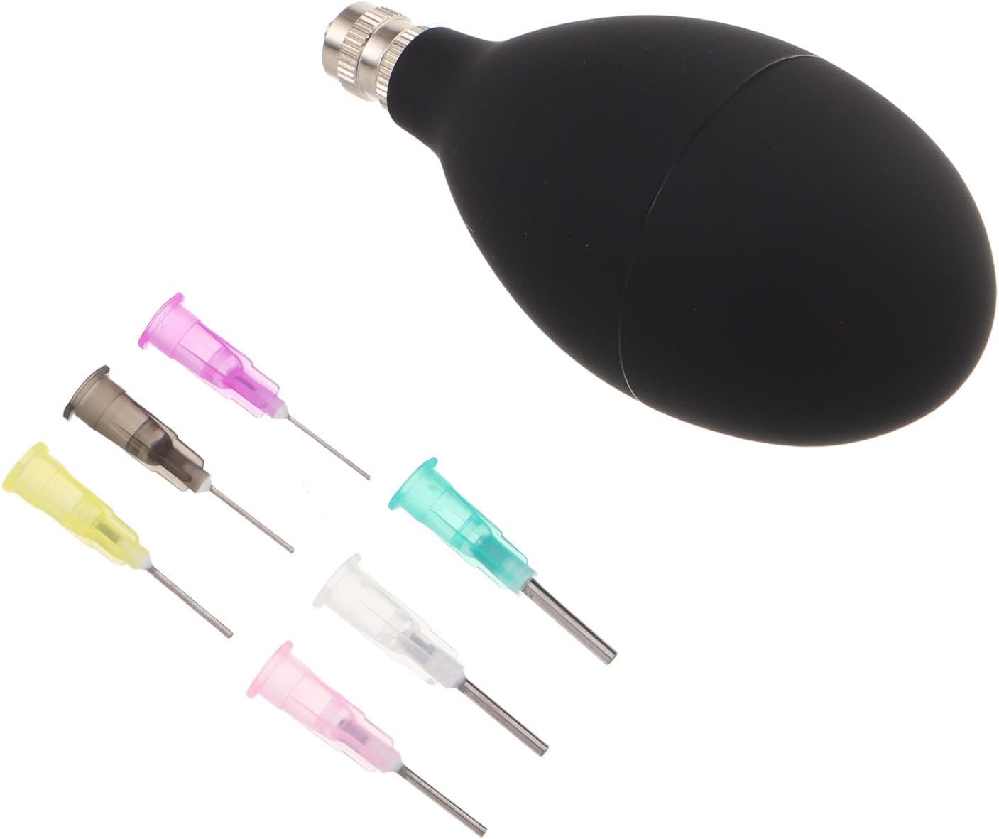 Ceramic Pottery Glaze Squeeze Bottle Set with Six Needle Tips