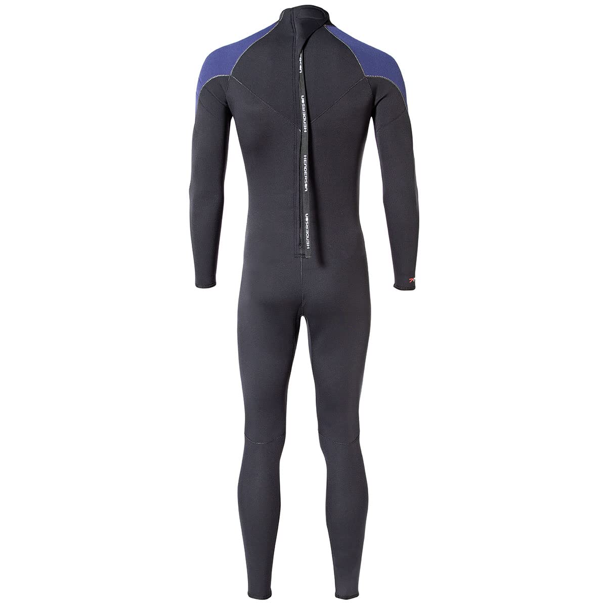Combinaison De Plongée Henderson 5mm Homme - Noire/Bleue - Taille Petite - Ouverte