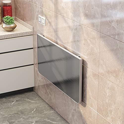 Table de bar de petit déjeuner murale rabattable gain de place - 2