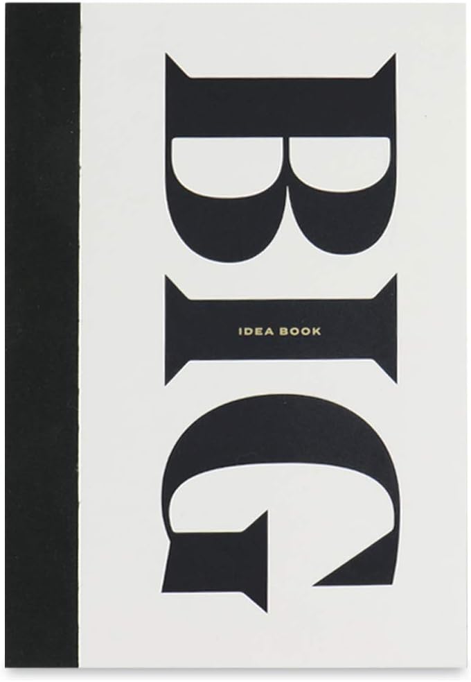 Wit & Delight - Big Idea Sketchbook | Size 10 X 7, 180 blank pages - Quality 100 GSM Paper