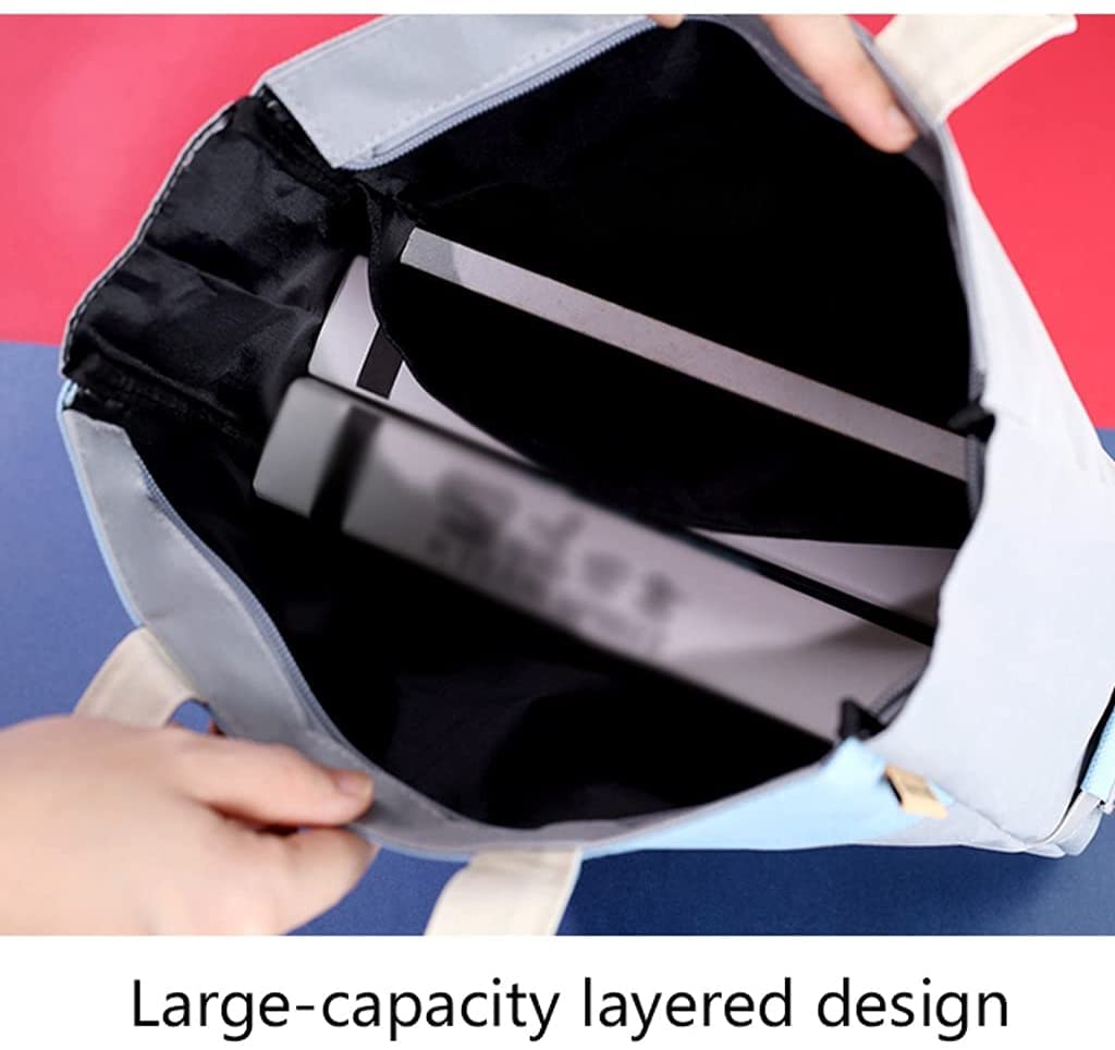 Mappe Schnellhefter Aktenordner Multi -Dokumenten -Tasche Schulterkreuzkörperpaket hoher Kapazität Einkaufstasche mit Reißverschlussanmeldungsordner Student Canvas -Tasche Sammelmappe (Color : Grey)