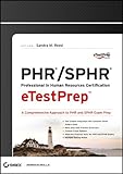 PHR / SPHR: Professional in Human Resources eTestPrep