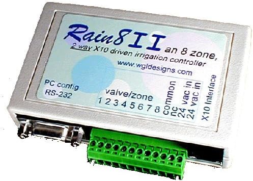 Rain8II X10 Sprinkler Expansion Controller (2-Way), 8 Zones (30004)