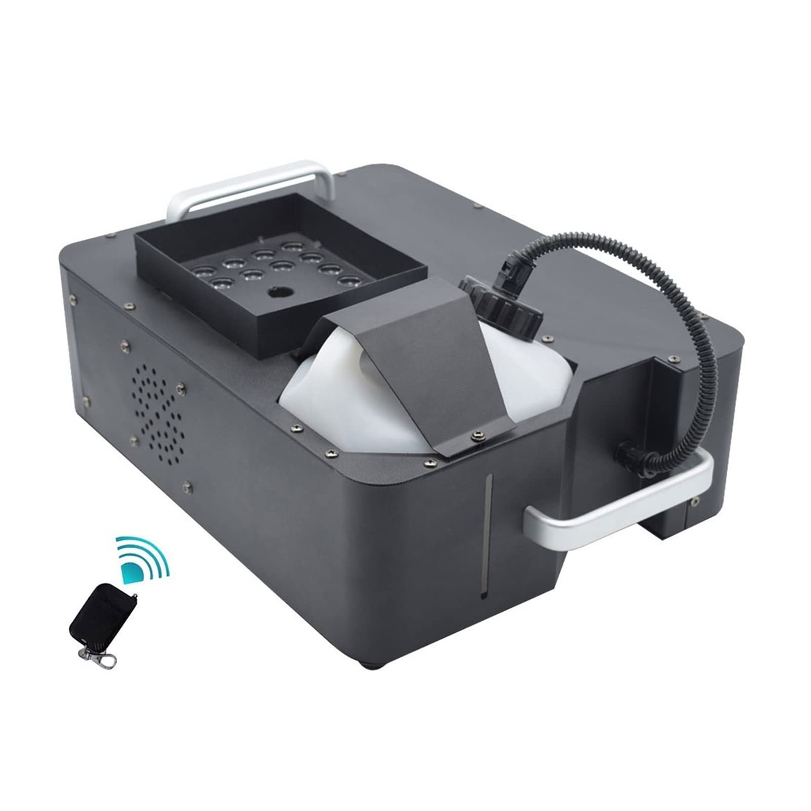 Maszyna do mgły 1500W Machine Machine. LED RGB 3- W 1 2. 5L DMX512. Maszyna dymna z Light Light Professional Stage Machine Idealny na imprezę Halloween ślubny i efekt sceny