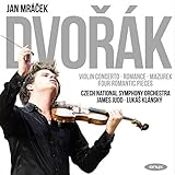 Violin concertoConcerto per violino op 53 B 108 in la (1879 82)Romanza per violino op 11 in faMazurca per violino op 49 in miRomantic piece op 75