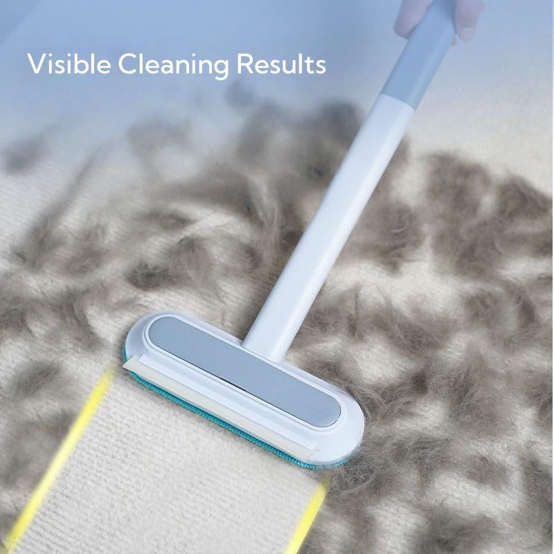QUZGVEXA Reusable Rubber-Bristle Pet Hair Remover Brush — view 4