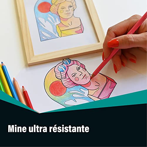 Aquarellstifte BIC Intensity Buntstifte, Dreikant-Malstifte