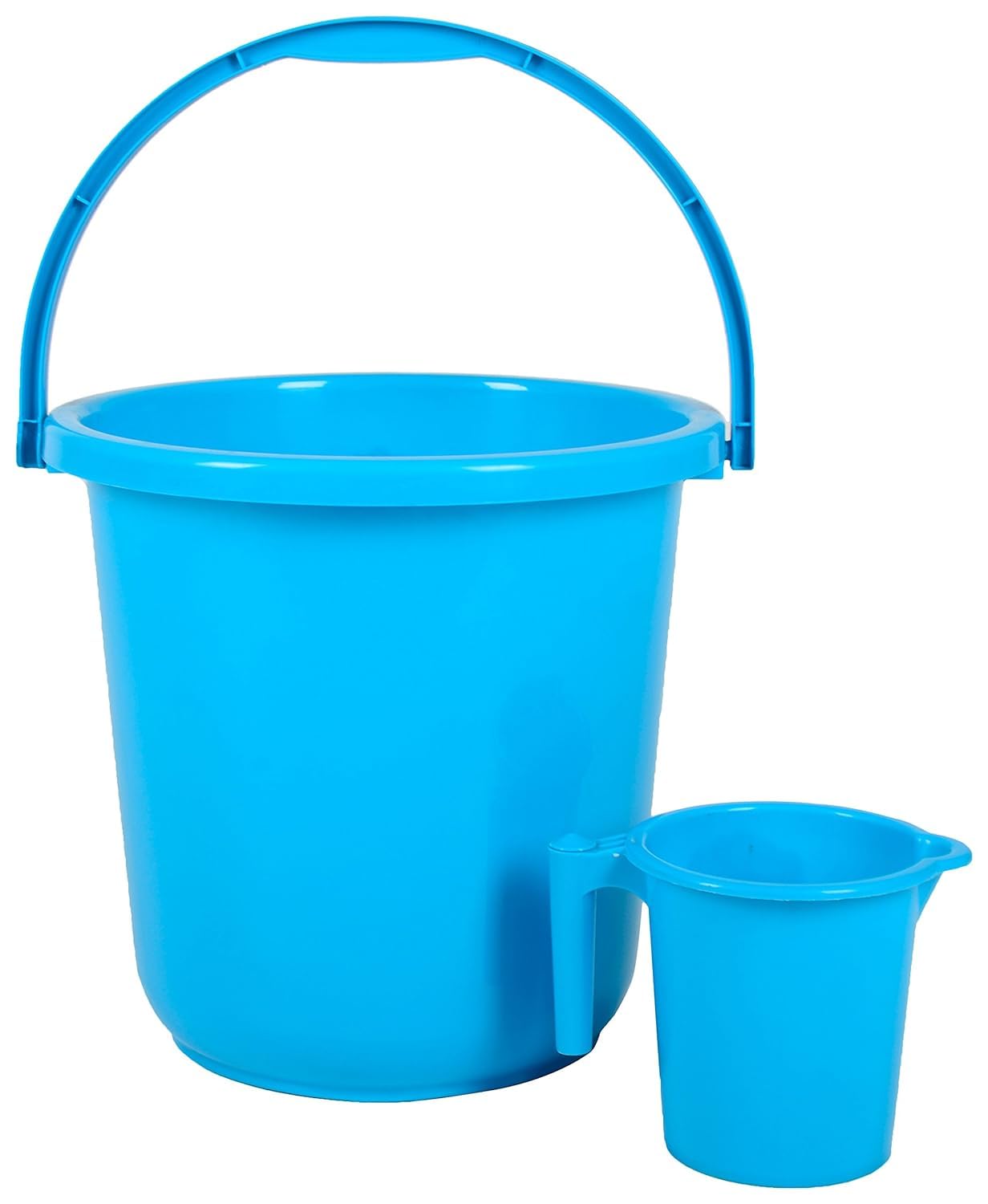Plastic Bucket, Mug a Set Bathroom Bucket (25 Liters), Mug (1 Liter) for Bothroom Set of 2 PCS Multi Colours Avalable (B0CXMZ3JVL) Amazon Price History, Amazon Price Tracker