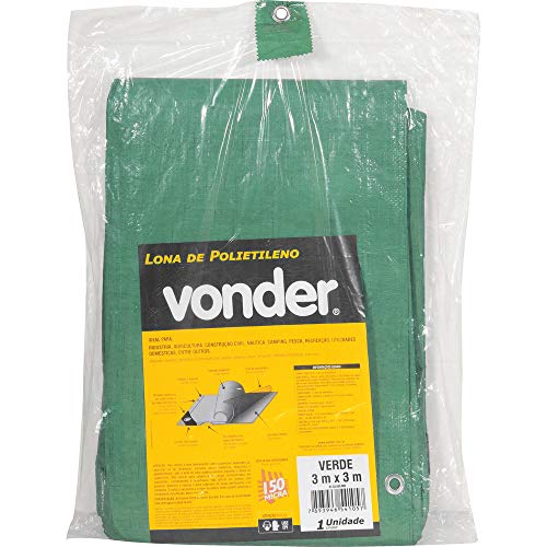 Vonder, Lona De Polietileno Verde 3 M X 3 M.