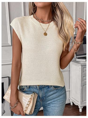 Verdusa Women's Tie Knot Backless Dolman Sleeve Round Neck Sweater Knit Top4