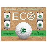 Zero Friction Eco Z Golf Balls - One Dozen (White)