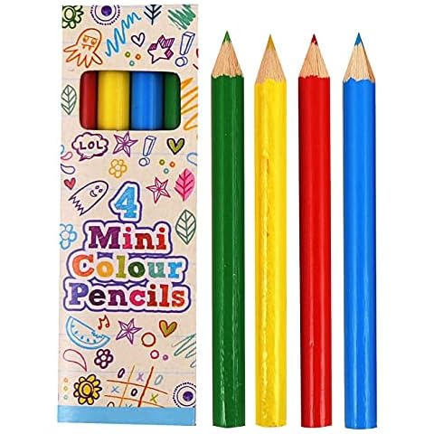 Anilas Complete Princess Themed 10 Party Bag Fillers & Party Favours - 10 sets of Mini Colouring Pencils for Party Bags. (Ideal for Children Aged 3-8) Cover