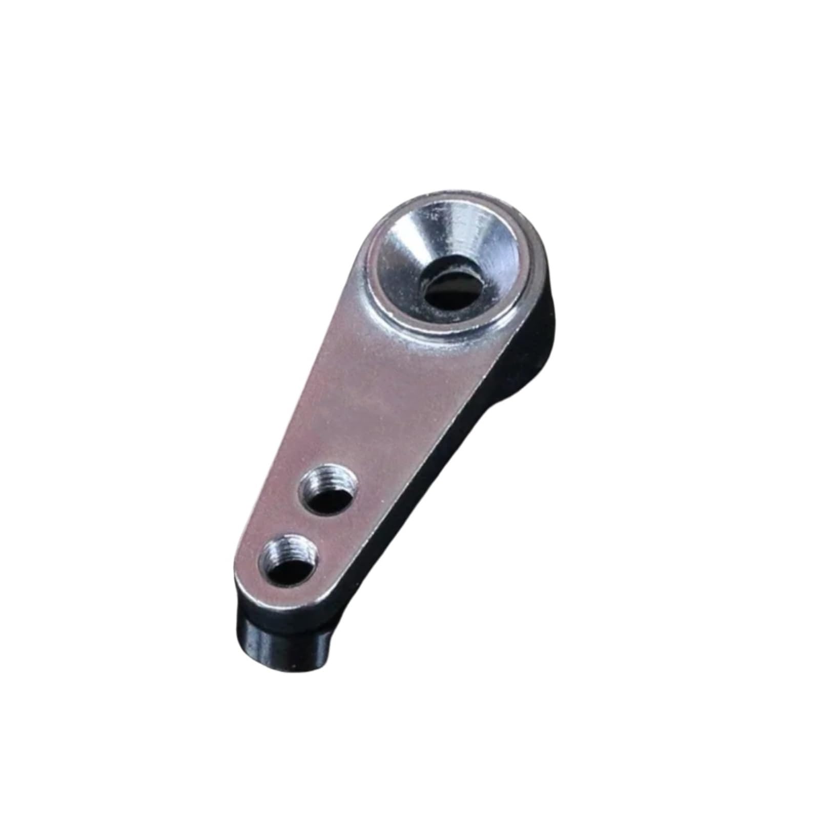 RC Upgrade Accessories for Rcrun 25T 1/10 for Climbing Car Metal Steering Gear for Swing Arm Steering Gear Arm Modification Parts Rc Remote Control Model Car(Silver)