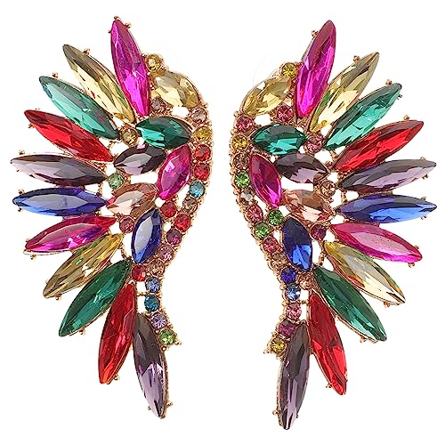 minkissy 1Par Pendientes Para Mujer Pendientes Colgantes Elegantes Accesorios De Joyería Bohemia Para Ocasiones Formales y Diarias