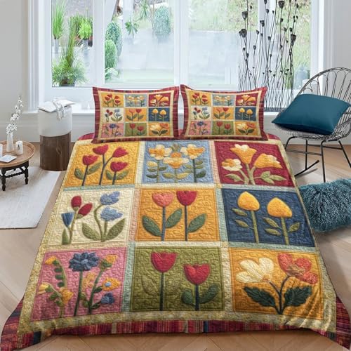 Housse couette cils 220x240 parure lit microfibre résistante - 4