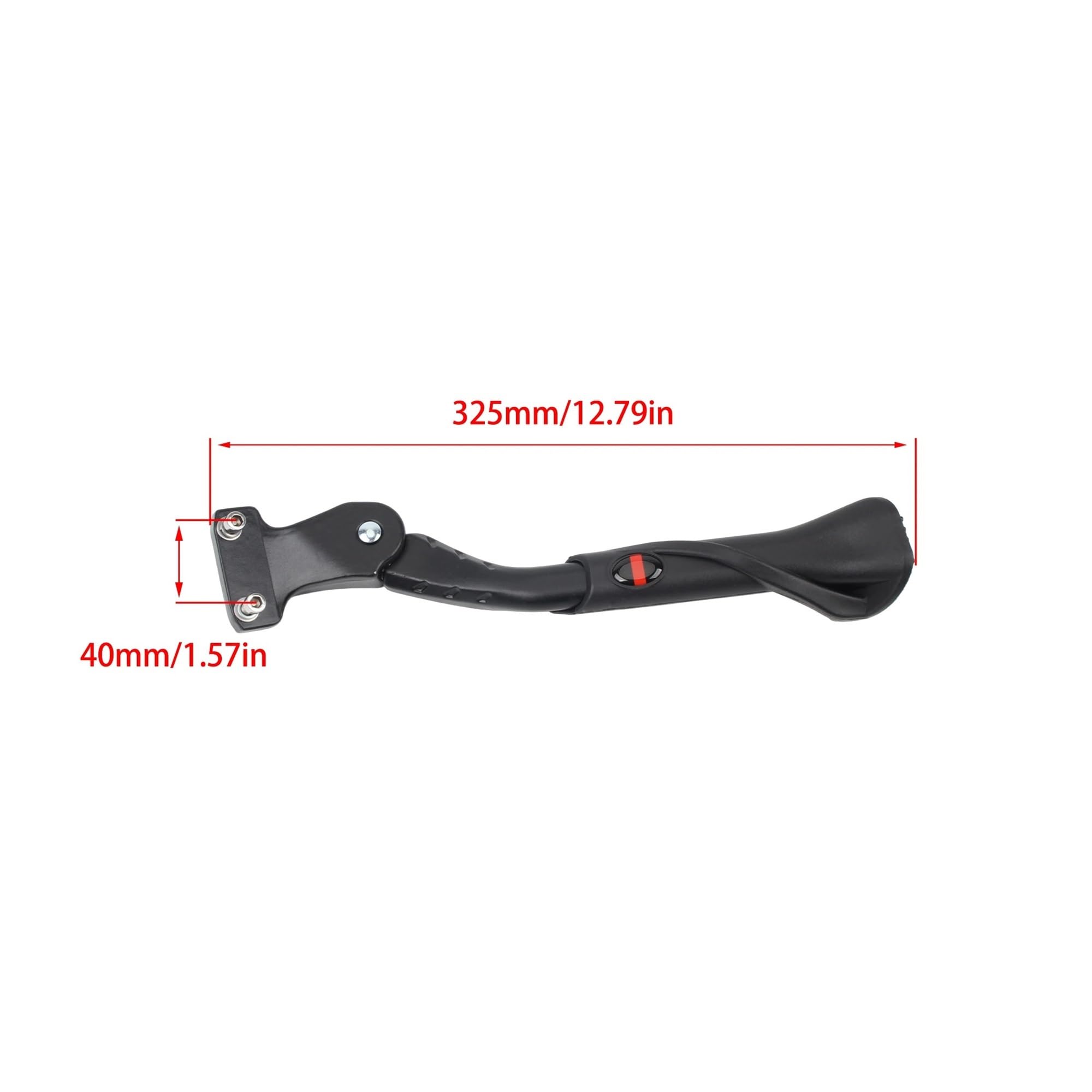 Caballete Lateral Moto Soporte Lateral Aluminio Longitud Ajustable