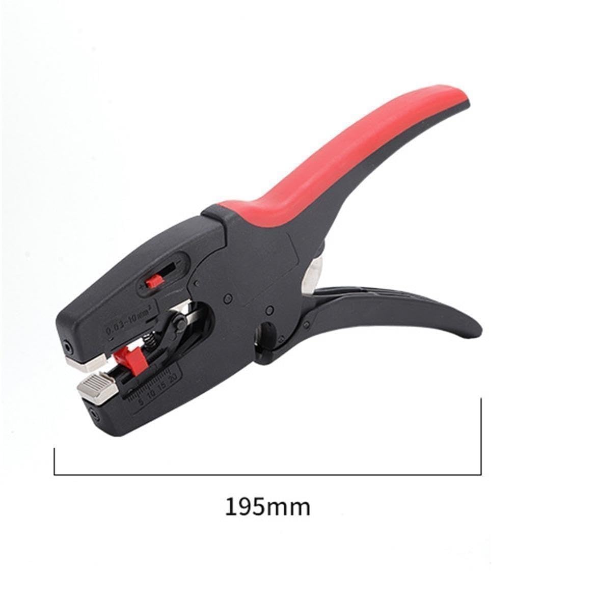 Pinza spelafili automatica for cavi a becco d'anatra