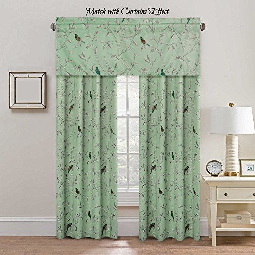 image for H.VERSAILTEX Blackout Curtain Valances for Kitchen Windows / Living Ro