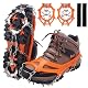 Schuhspikes Win.max Steigeisen mit 19 Edelstahlzähnen für Outdoor-Aktivitäten