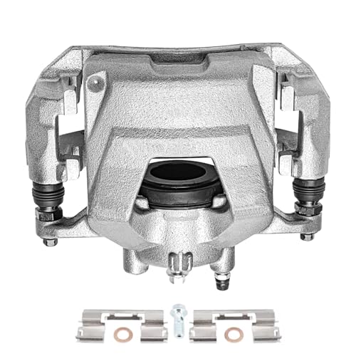 Image of Detroit Axle - Front Right Brake Caliper for 2011-2015 Chevrolet Cruze 2012-2017 Sonic Disc Brake Caliper with Bracket 2012 2013 2014 Replacement Brake Caliper Assembly