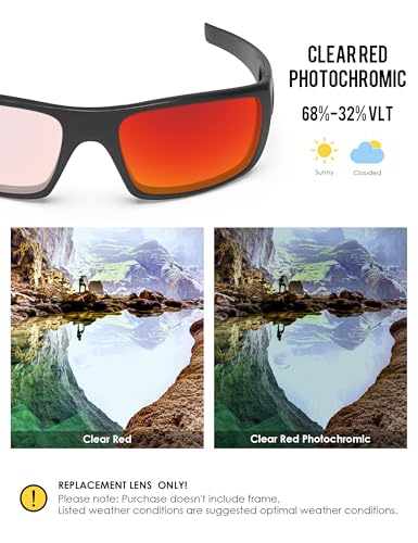 Image of BLAZERBUCK Anti-salt Polarized Replacement Lenses for Oakley Crankshaft OO9239 Sunglass