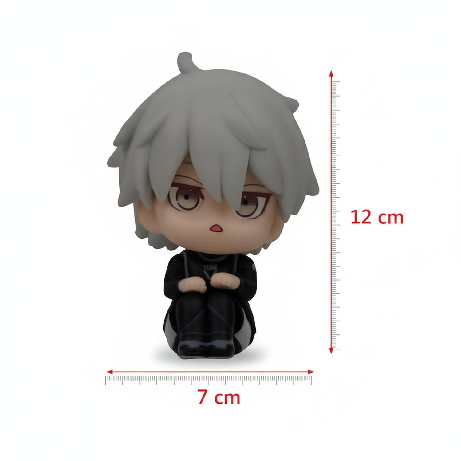 Offo Blue Lock Seishiro Nagi Mini Figurine 12cm, Premium Anime