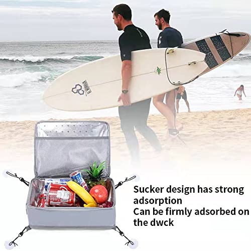 Borsa Frigo Per Paddle SUP Impermeabile - Capacità 11 Litri, Con Clip Di Fissaggio, Per Kayak, Spiagge E Picnic