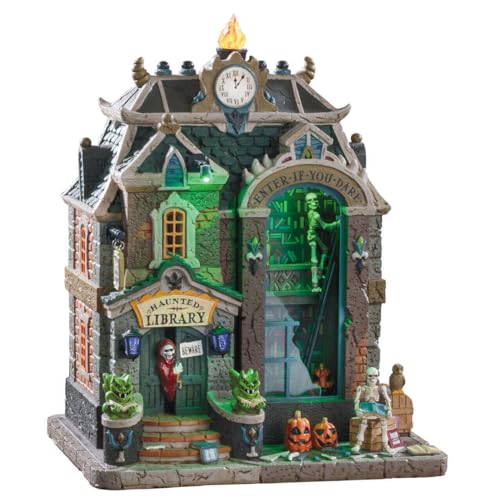 Lemax Haunted Library pour remplacer les décorations statiques ennuyeuses - 2