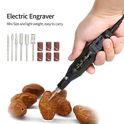 Mini meuleuse électrique 100V-240V avec lot de 14 accessoires de gravure