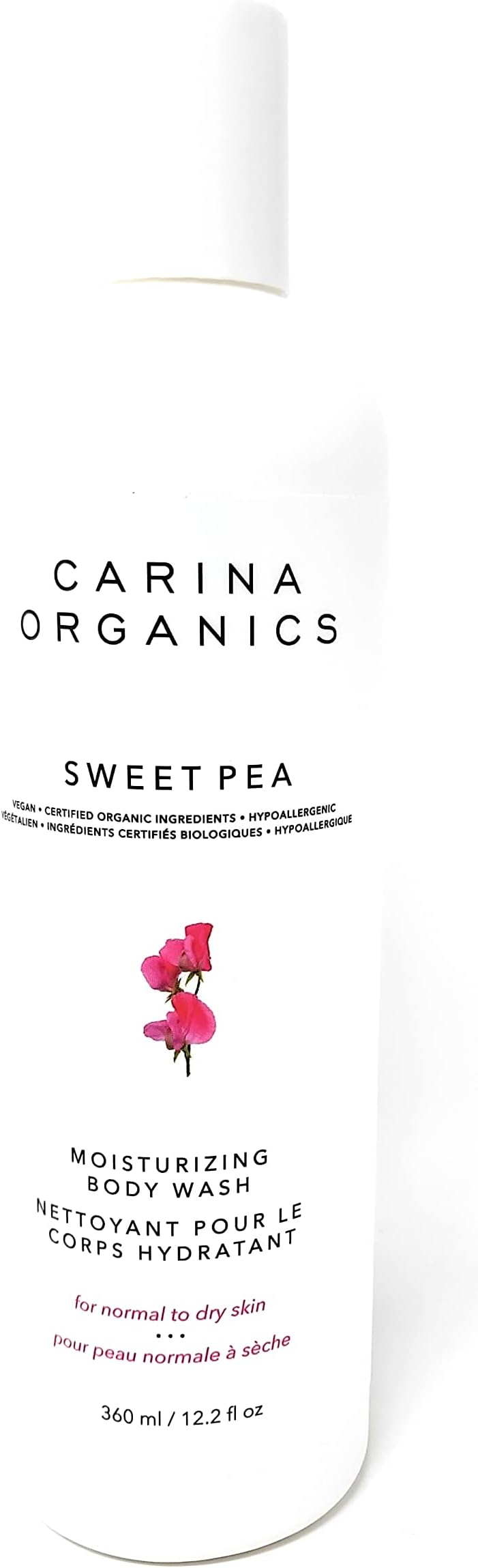 Carina Organics Sweet Pea Daily Moisturizing Body Wash