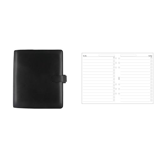 Filofax 5 Metropol Organiser - Black &amp;A5 To Do