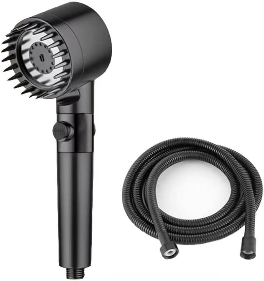 3 Modes Of Portable Shower Knobs Replacement Parts For Bathroom Showerheads And Shower Filters For Shower Accessories(Purple suit B)