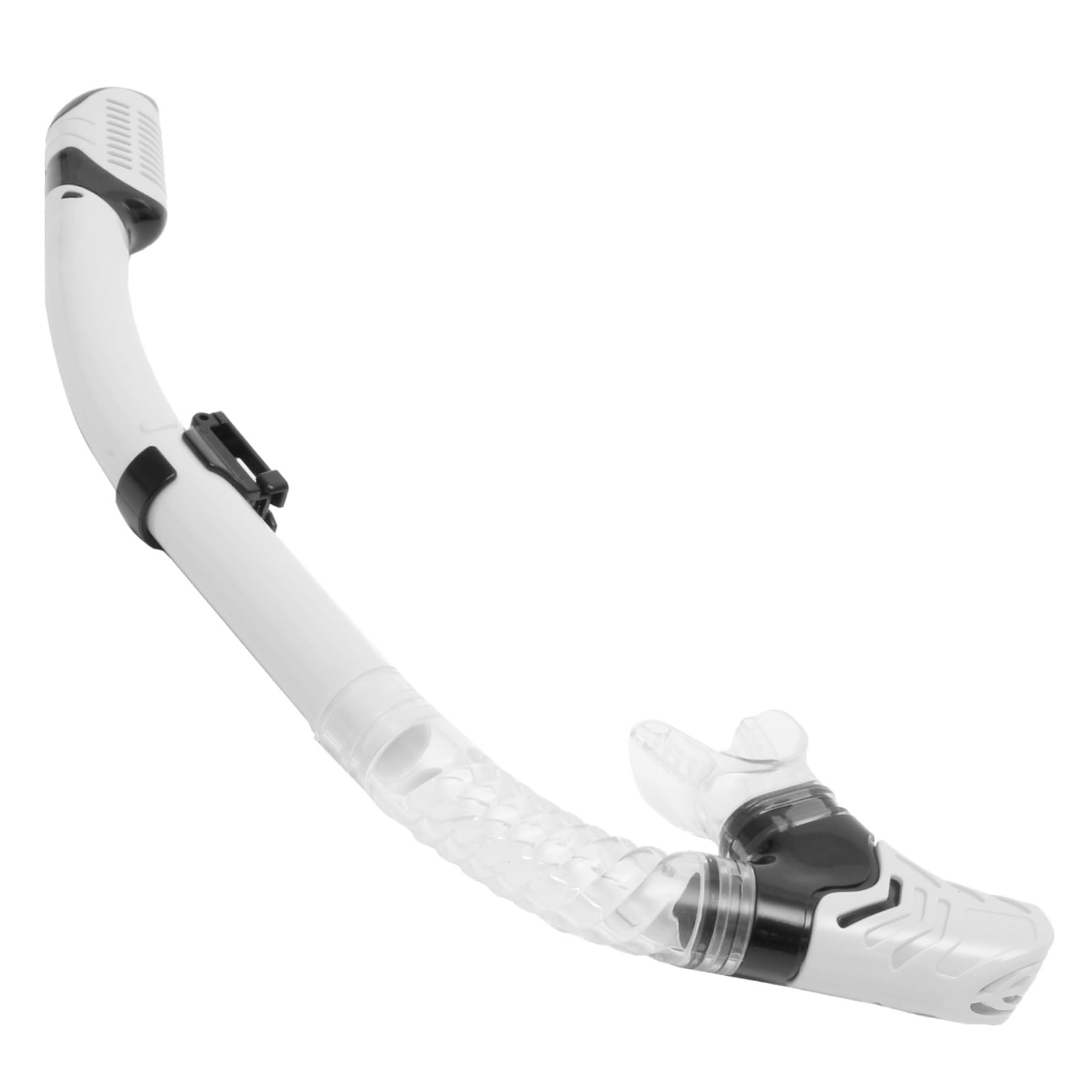 HANABASS Soft and Flexible Snorkel Ventilated Design Dry Snorkel Tube for Scuba Diving Gear