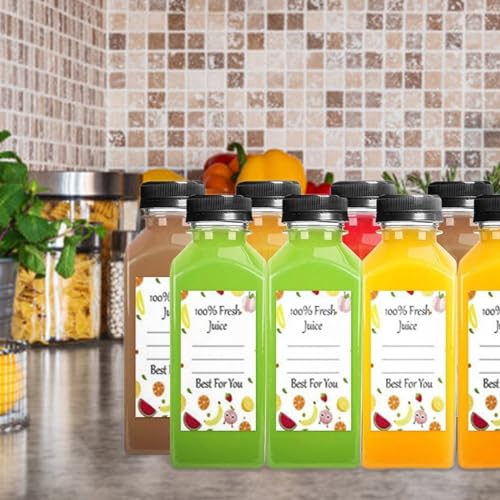 Bouteille PET réutilisable transparente de 500ml pour eau - 5