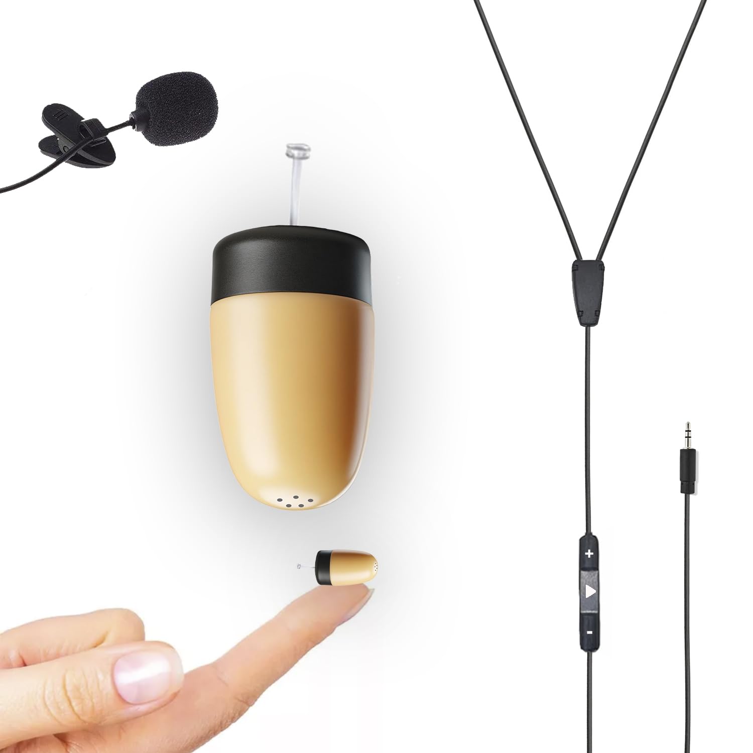 Oreillette cachée examen collier microphone pour écoute discrète - 8