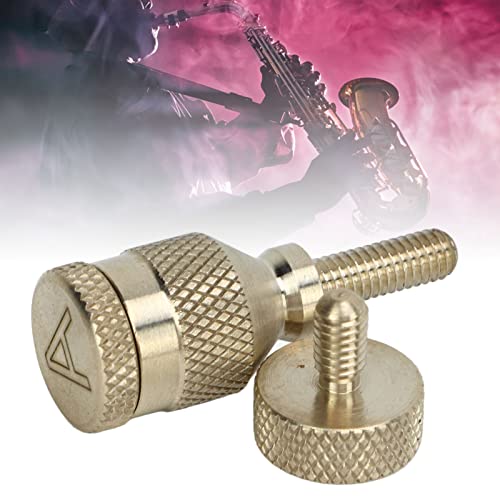 Parafuso Saxofone, 2 peças 4 mm Saxofone Metal Parafuso Curvo Sax Pescoço Parafusos de Aperto Instru