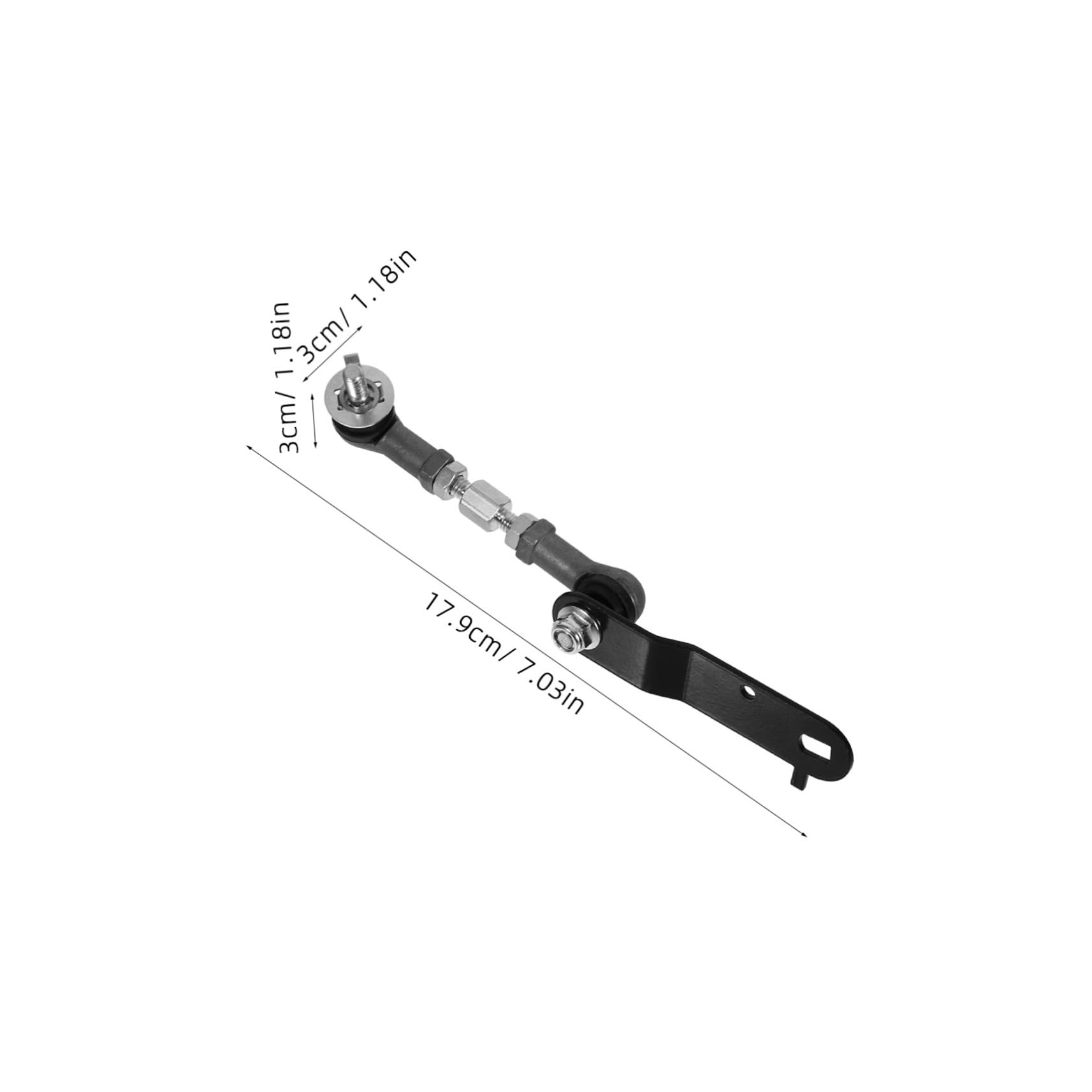 Gatuida Sensor De Nivel De Altura De Conducción De 3 Piezas De Material De Hierro Para Una Medición Precisa De La Altura Del Vehículo.