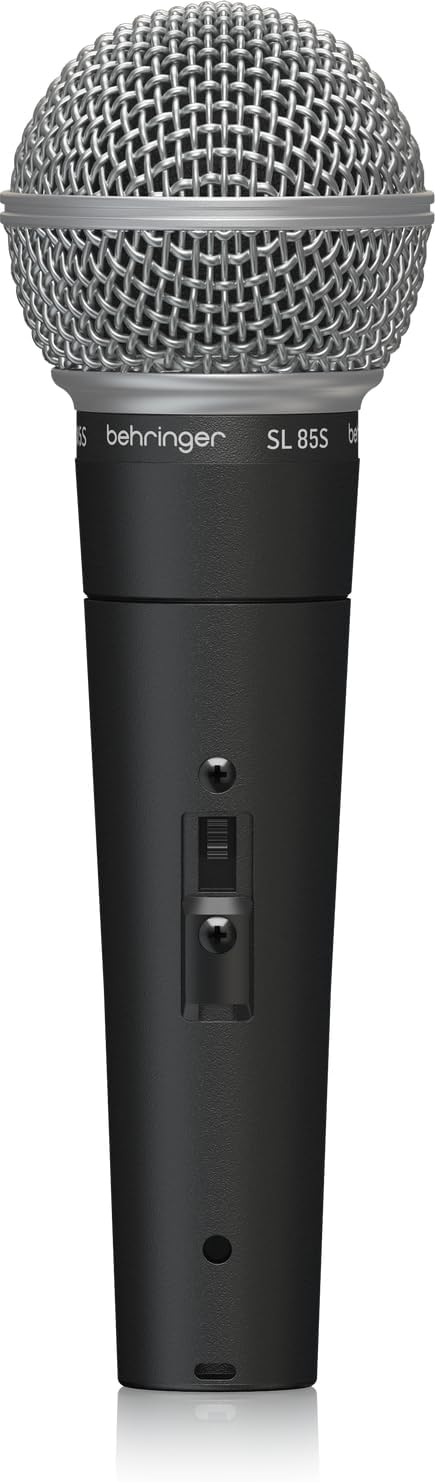 Belinger SL 85S Dynamic Microphone with Carrying Case with ON/OFF Switch, Cardioid Characteristics