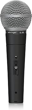 Bellinger SL 85S Dynamic Microphone with Carrying Case, On/Off Switch, Cardioid Characteristics